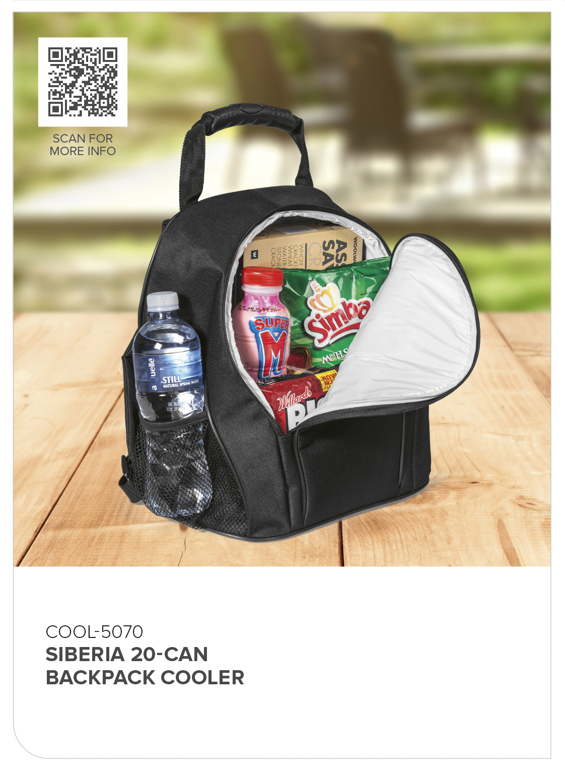 Siberia 20-Can Backpack Cooler